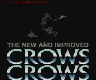 CrowsCrowsCrows.com(Crows crows crows) Screenshot
