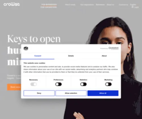 Crowst.com(Home) Screenshot