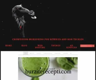 CrowVision.com(WordPress Website Maintenance and Tutorials) Screenshot