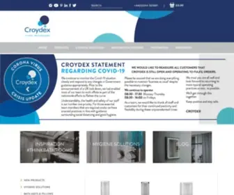 Croydex.com(Croydex) Screenshot