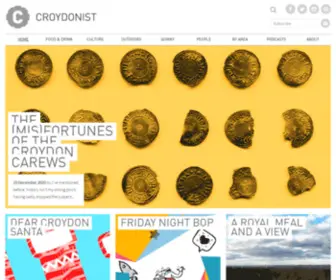 Croydonist.co.uk(Home to all things cultural) Screenshot
