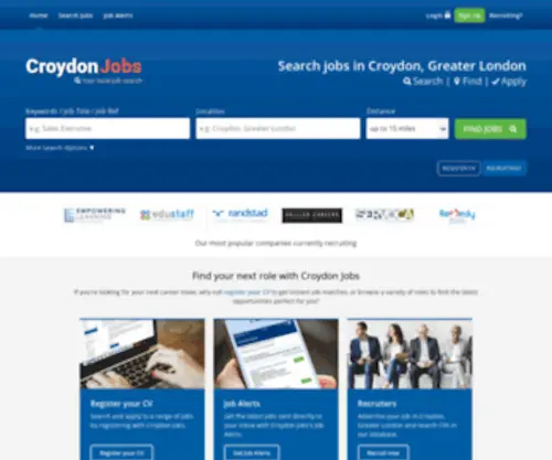 Croydonjobs.co.uk(Croydon Jobs) Screenshot