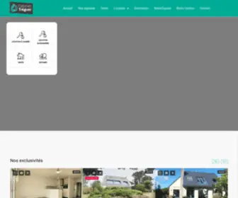 Crozon-Immobilier.com(Cabinet Tréguer) Screenshot