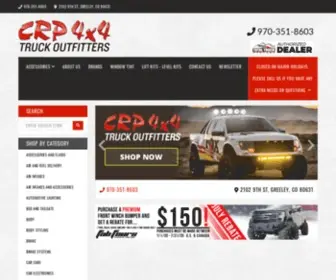 CRP4X4.com(CRP 4x4 Truck OutFitters) Screenshot