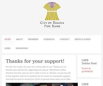 CRPB.org(Bagpipes) Screenshot