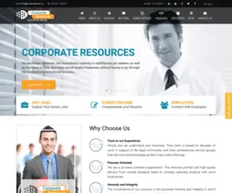 CRplindia.com(Corporate Resource) Screenshot