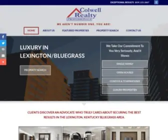 CRpsells.com(Homes for Sale in Lexington) Screenshot