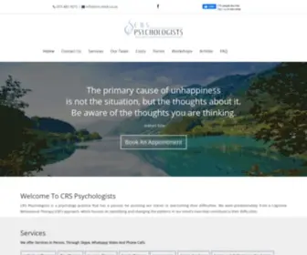 CRS-Med.co.za(CRS Psychologists) Screenshot