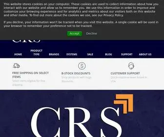 CRS-US.com(Curated audiovisual solutions for any organization) Screenshot