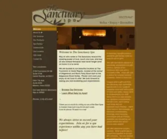 Crsanctuaryspa.com(Cedar Rapids) Screenshot