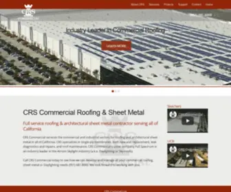 CRscommercial.com(CRS Commercial) Screenshot