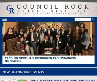 CRSD.org(Council Rock School District) Screenshot