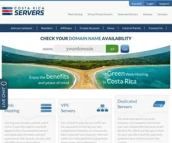 Crservers.com(Web Hosting in Costa Rica Offshore Dedicated Server & VPS) Screenshot