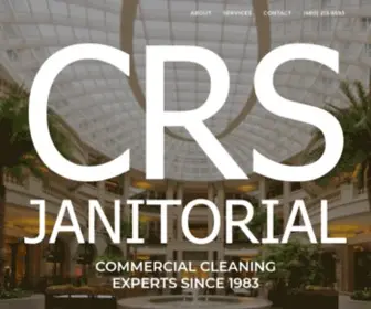 CRsjanitorial.com(CRS Janitorial) Screenshot