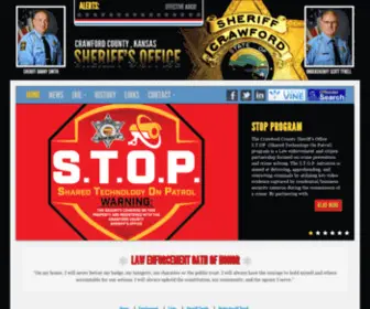 Crsoks.org(Crawford County Sheriff's Office) Screenshot