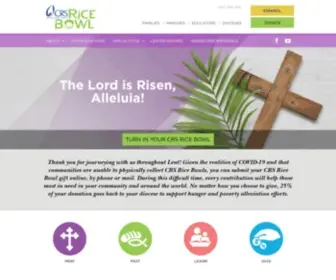 CRsricebowl.org(Lent activities) Screenshot