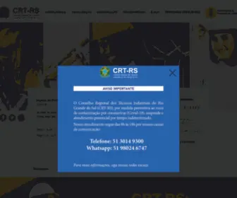 CRTRS.org.br(CRT-RS) Screenshot