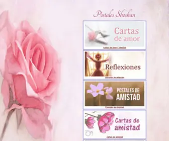 Crucedecaminos.com(Postales y Cartas de Amor) Screenshot