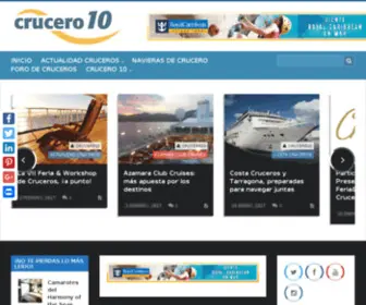 Crucero10.com(Crucero 10) Screenshot