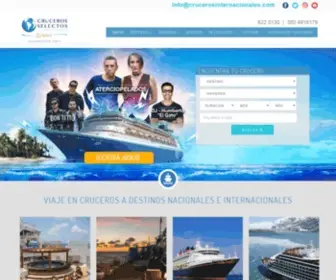 Crucerosinternacionales.com(Agencia de Viajes Expertos en Cruceros) Screenshot