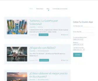 Crucerosporelmundo.com(Cruceros por el Mundo) Screenshot