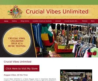 Crucialvibesunlimited.com(Crucial Vibes Unlimited) Screenshot