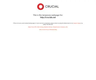 Crucialx.net(Crucial) Screenshot