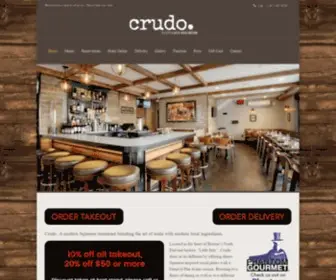 Crudoboston.com(Crudo Boston) Screenshot