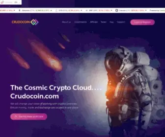 Crudocoin.com(Crudocoin) Screenshot