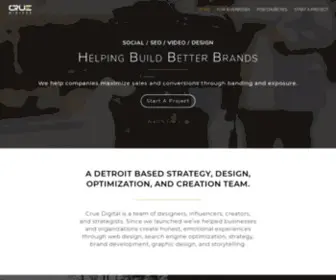 Cruedigital.com(Detroit & Fort Wayne SEO) Screenshot