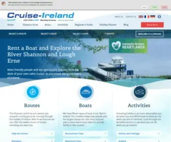 Cruise-Ireland.com(Shannon Cruises) Screenshot