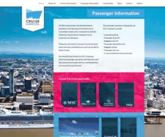 Cruise-Liverpool.com(Liverpool has earned a reputation as one of the most desirable cruise destinations in Europe) Screenshot