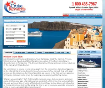 Cruise-Rewards.com(Discount Cruises) Screenshot