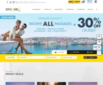 Cruise2.com(Cruise Holidays) Screenshot