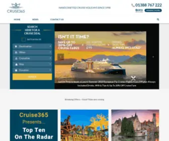 Cruise365.com(Home) Screenshot