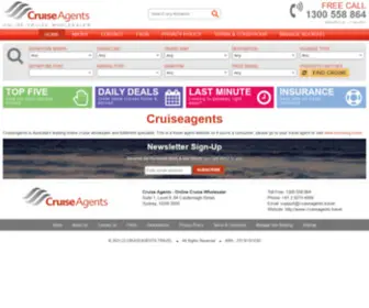 Cruiseagents.travel(Online Cruise Wholesaler) Screenshot