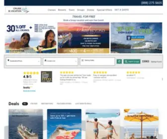 Cruiseandvacationdesk.com(Cruise & Vacation Desk) Screenshot