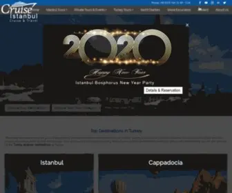 Cruiseatistanbul.com(Travel to Istanbul) Screenshot