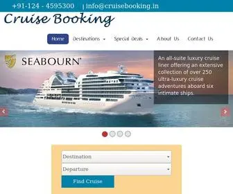 Cruisebooking.in(Cruise Tour Vacation Package) Screenshot