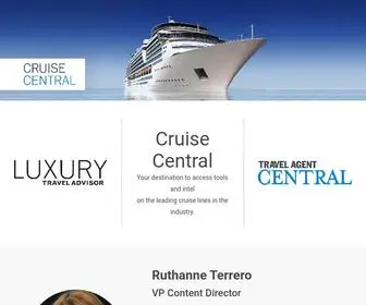 Cruisecentraladvisor.com(Front Page) Screenshot