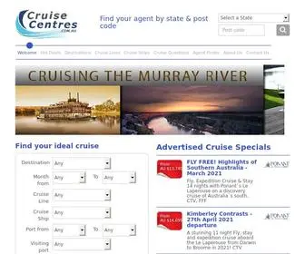 Cruisecentres.com.au(Cruise Deals) Screenshot