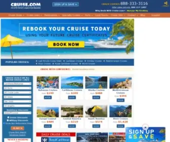 Cruise.com(Compare the best Cruise Deals & Discount Cruises) Screenshot