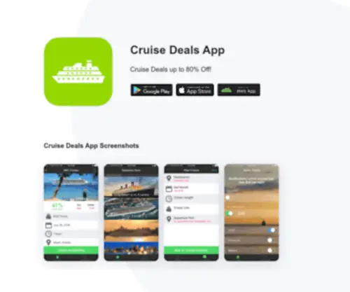 Cruisedealsapp.com(Cruise Deals App) Screenshot
