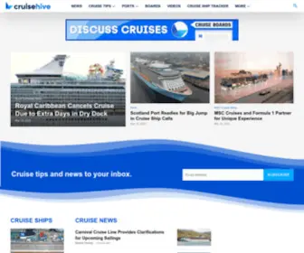Cruisehive.com(Cruise Ship News) Screenshot