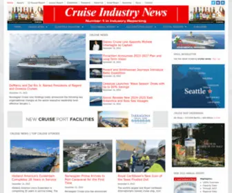 Cruiseindustrynews.com(Cruise Industry News) Screenshot