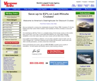 Cruiselines.com(Discount Cruises) Screenshot