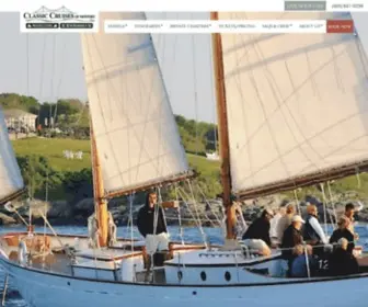 Cruisenewport.com(Classic Cruises of Newport) Screenshot