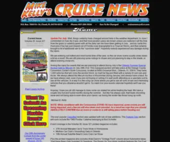 Cruisenewsonline.com(Mike Kelly's Cruise News) Screenshot