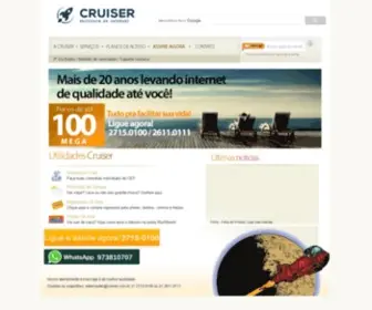 Cruiser.com.br(Cruiser Internet) Screenshot