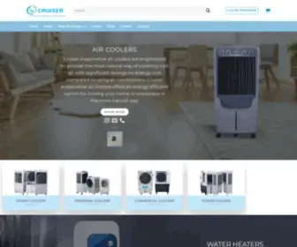 Cruiserelectricals.com(Coolers,Geysers,Heaters) Screenshot